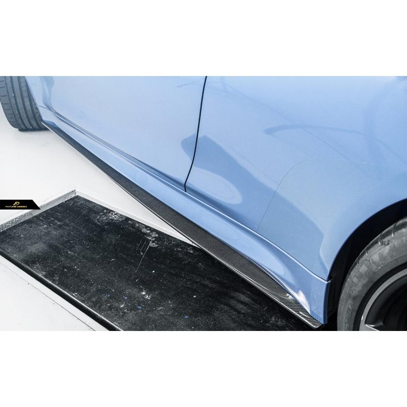 BMW F82 F83 M4 サイド スカート カーボン DryCarbon 本物ドライ