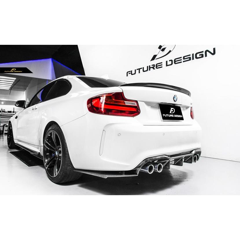 BMW F87 M2 リアバンパー用カーボン リア ディフューザー 本物