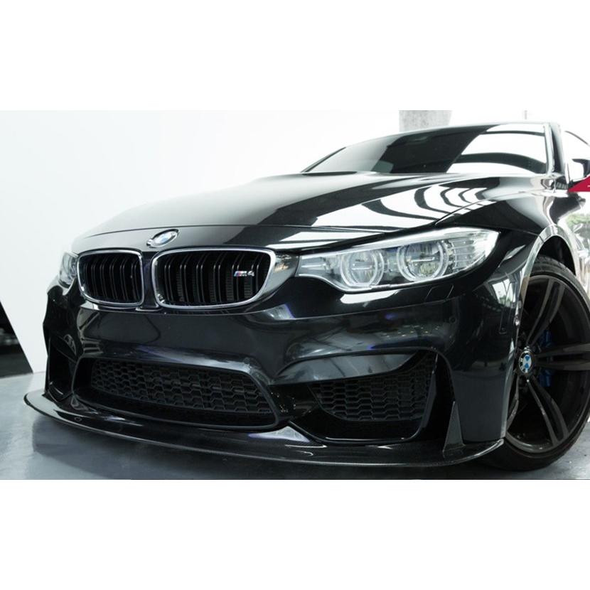 即納可能 BMW F80 M3 フロントバンパー用カーボンリップスポイラー DryCarbon 本物ドライカーボン E カスタム エアロ