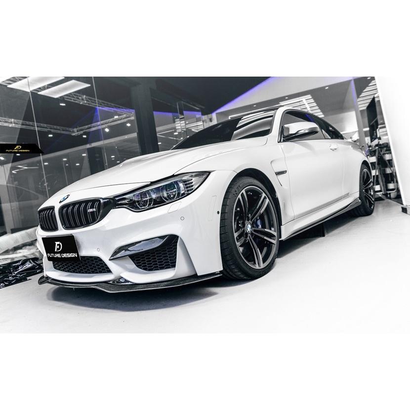 BMW F80 M3 フロントバンパー用カーボンリップスポイラー DryCarbon