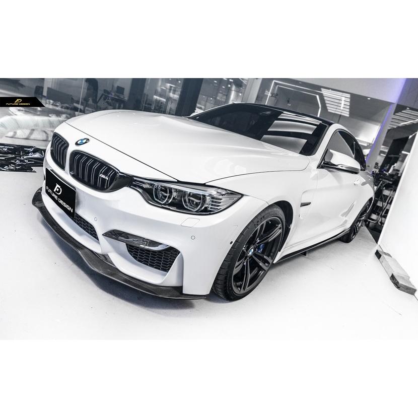 BMW F80 M3 フロントバンパー用カーボンリップスポイラー DryCarbon