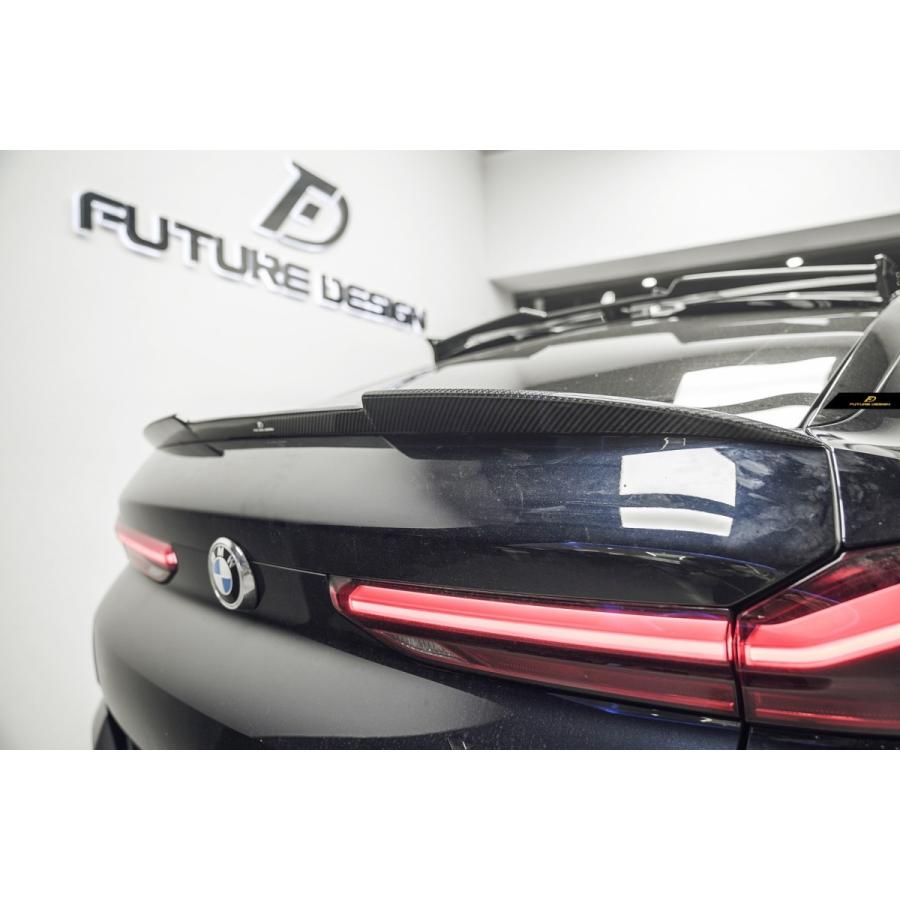 FUTURE DESIGN 正規品】BMW X6 G06 リア スポイラー 本物DryCarbon 