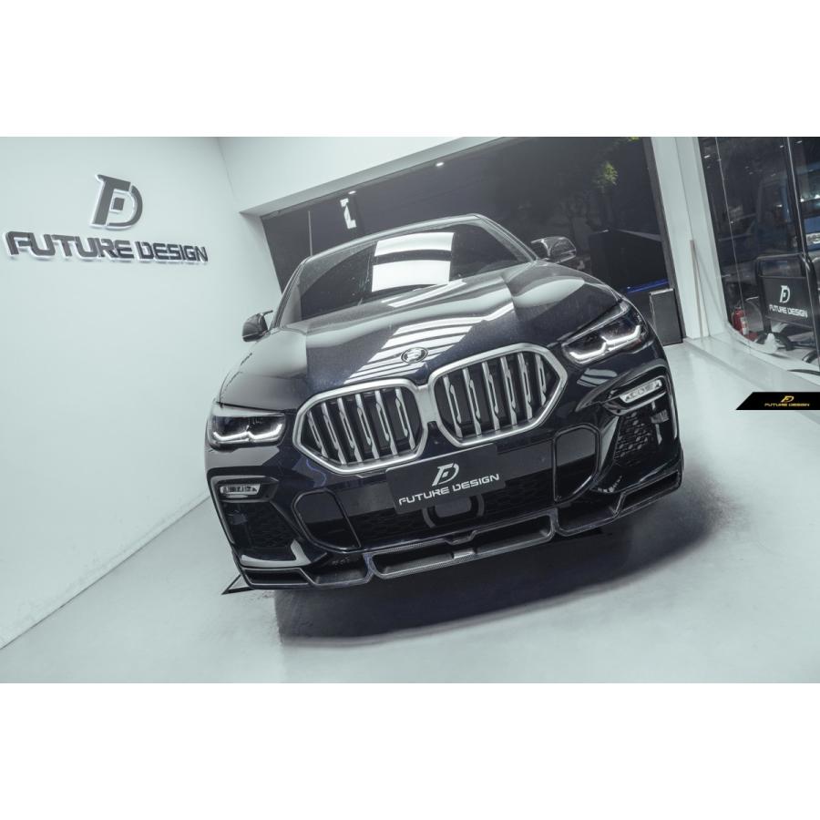 FUTURE DESIGN 正規品】BMW X6 G06 Mスポーツ 前期 フロントバンパー用 
