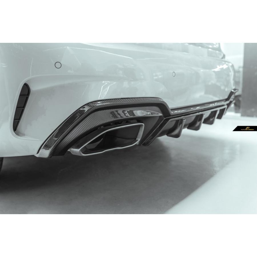 BMW 3 シリーズ リアバンパー Amazon | CARIG リリアディフューザー 2012-2019 BMW 3シリーズ F30