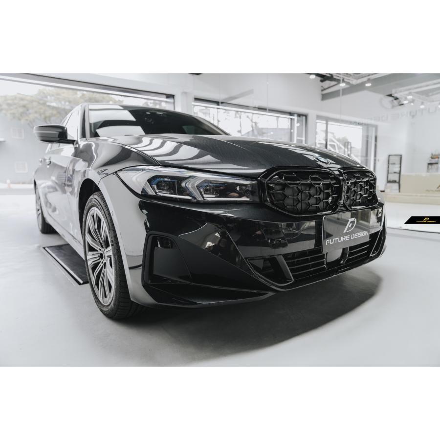 BMW 3シリーズ G20 G21 後期車フロント用 艶ありブラック ダイヤ BMW 3シリーズ G20 G21 後期車フロント用 艶ありブラック ダイヤ