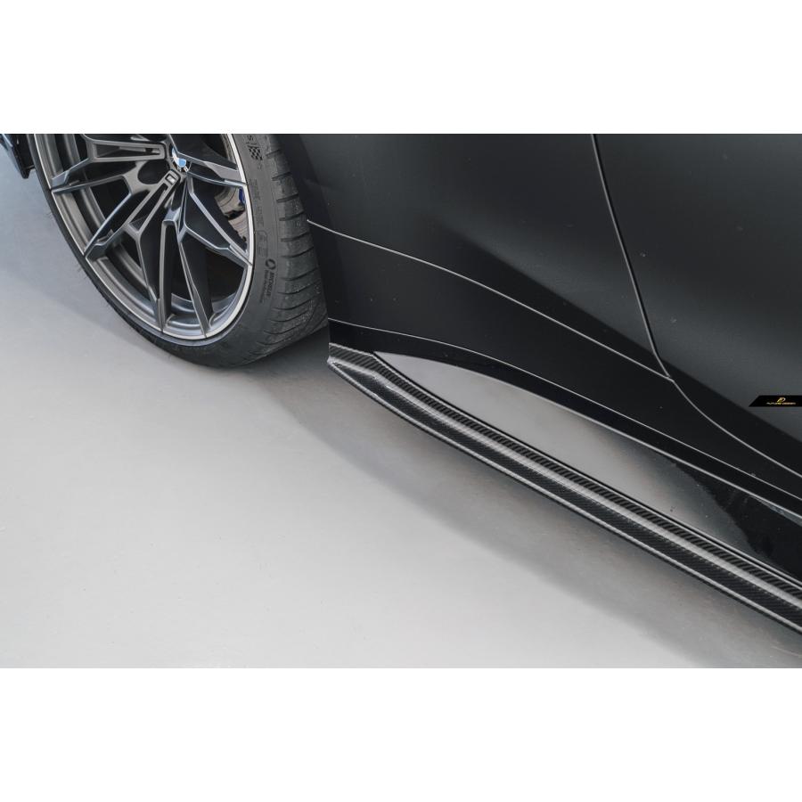 FUTURE DESIGN】BMW 4シリーズ G82 M4 サイドスカート 本物DryCarbon