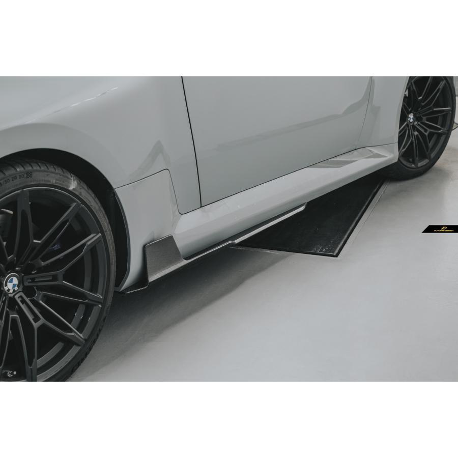 FD×MTC コラボ】BMW 2シリーズ G87 クーペ M2用 サイドスカート 本物
