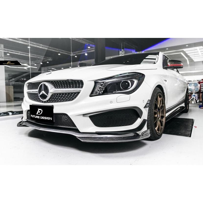 BENZ ベンツ CLA W117 C117 前期車 AMGバンパー用フロントカナード 6点