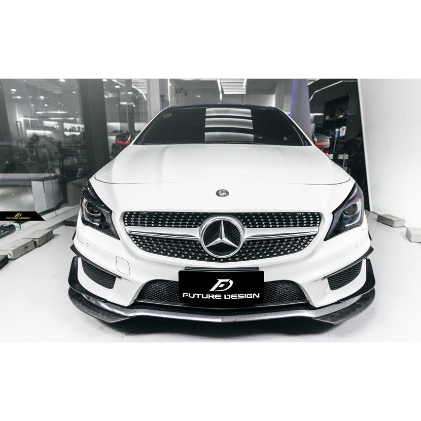 BENZ ベンツ CLA W117 C117 前期車 AMGバンパー用フロントカナード 6点