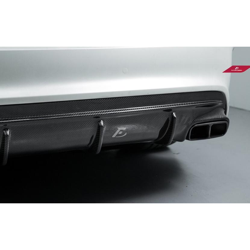 BENZ ベンツ CLAクラスW117 AMGリアバンパー用カーボン ディフューザー