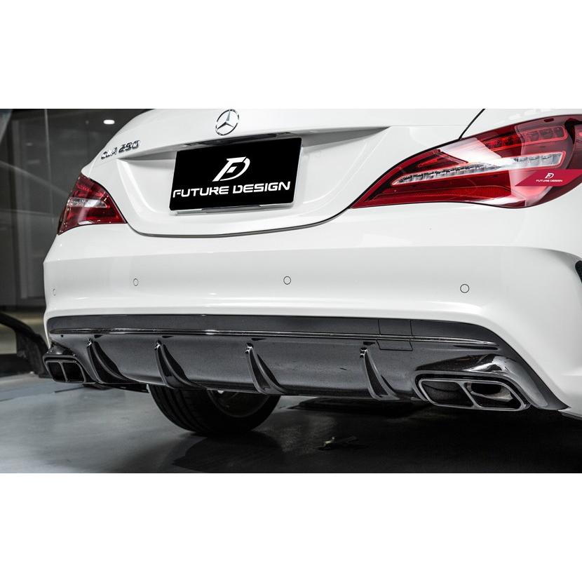 BENZ ベンツCLA W117 前期 AMGバンパー用CLA45ルック ディフューザー
