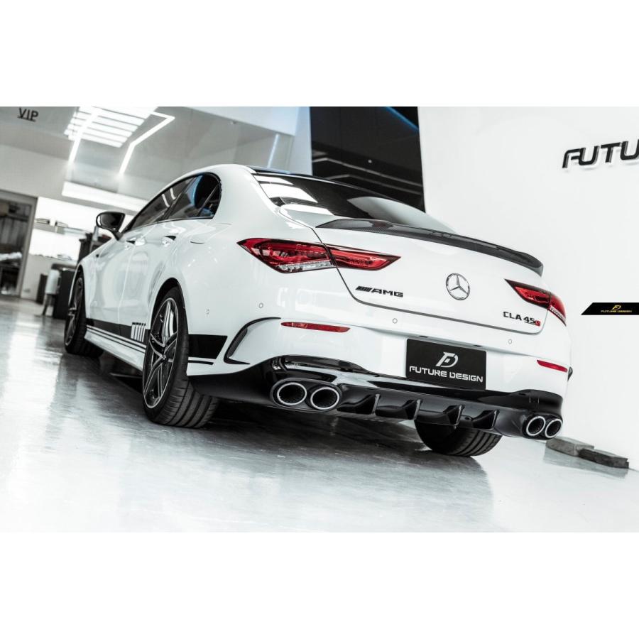 人気満点 Future Design Benz メルセデス ベンツ Cla Class W118 C118 専用 Cla45ルック リア ディフューザー エアロ カスタム Cla180 Cla0 マフラーカッター付 最新情報 Www Gran Gusto It