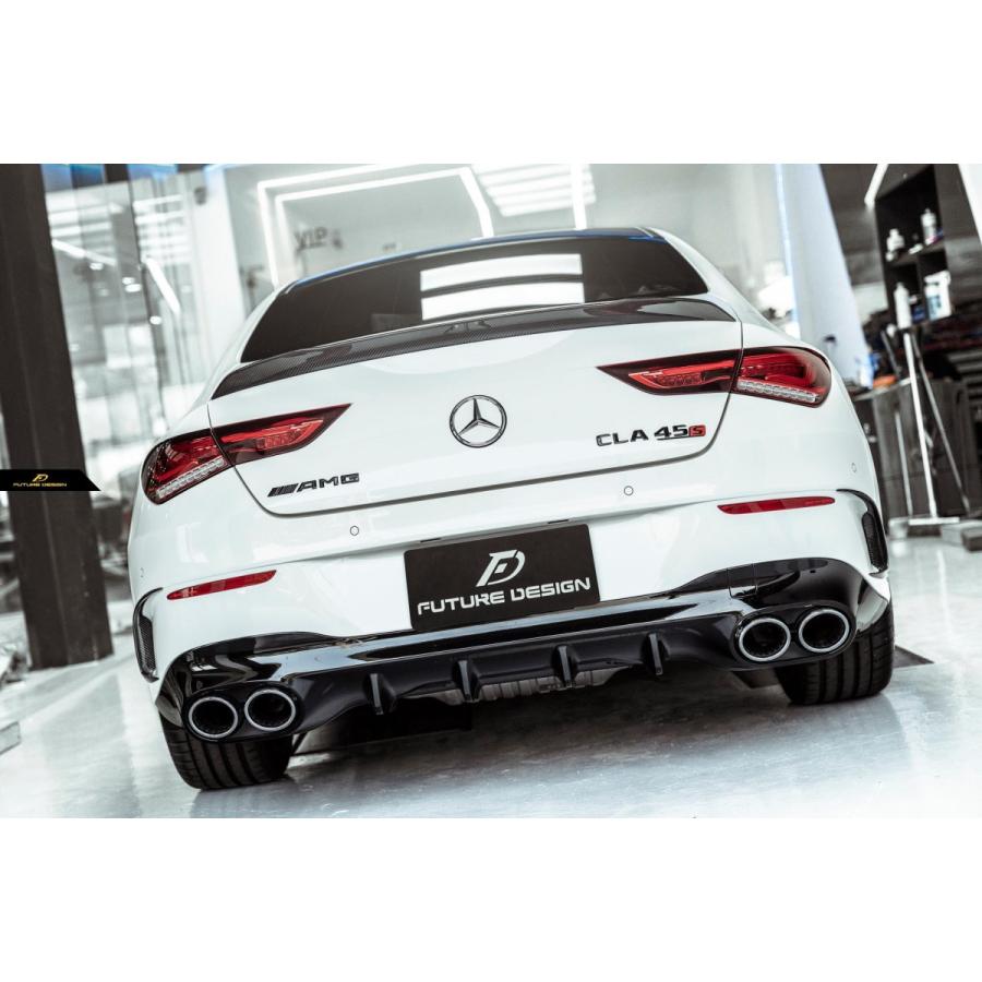 人気満点 Future Design Benz メルセデス ベンツ Cla Class W118 C118 専用 Cla45ルック リア ディフューザー エアロ カスタム Cla180 Cla0 マフラーカッター付 最新情報 Www Gran Gusto It