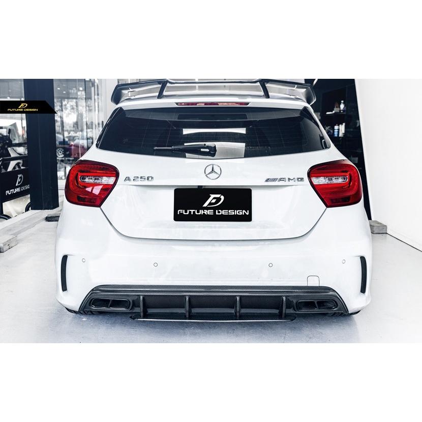 【着払い可能】 Mercedes-Benz メルセデスベンツ AMG W176 ドライカーボン Drycarbon リアバンパー ディフューザー BENZ メルセデス・ベンツ A-Class W176 AMGバンパー用 A45 ED1仕様