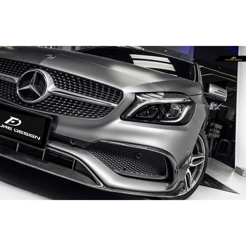特価 ベンツ W176 Aクラス カーボン フロントカナード バンパー