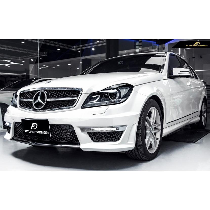 BENZ ベンツ AMG C63ルック Cクラス W204 後期車 フロントバンパー
