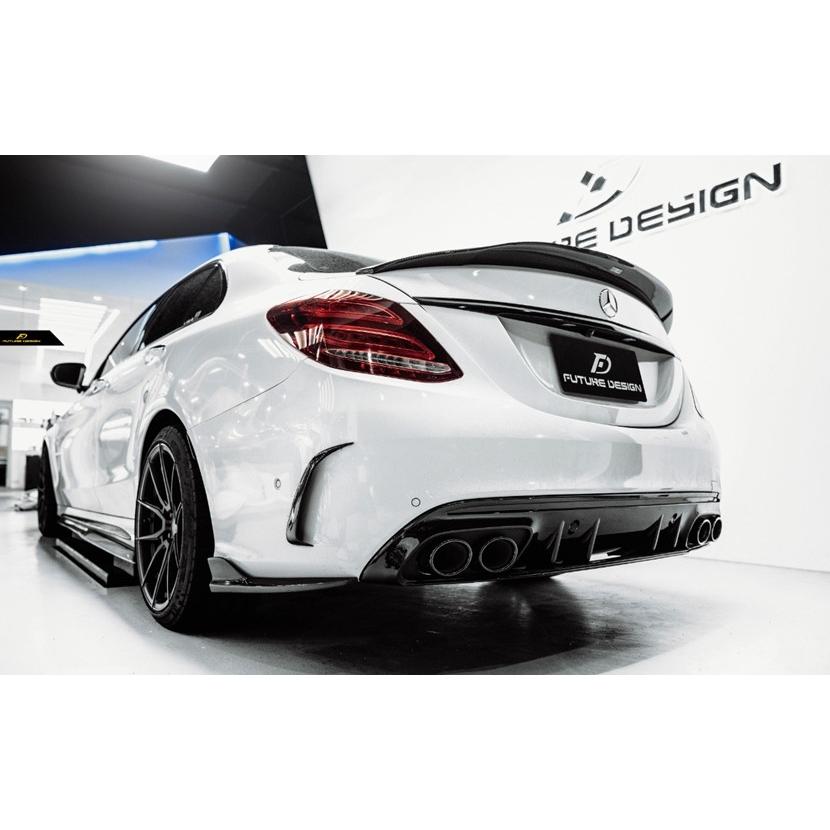 BENZ ベンツ Cクラス W205 AMGリアバンパー用改造型 C43 ED1 ルック