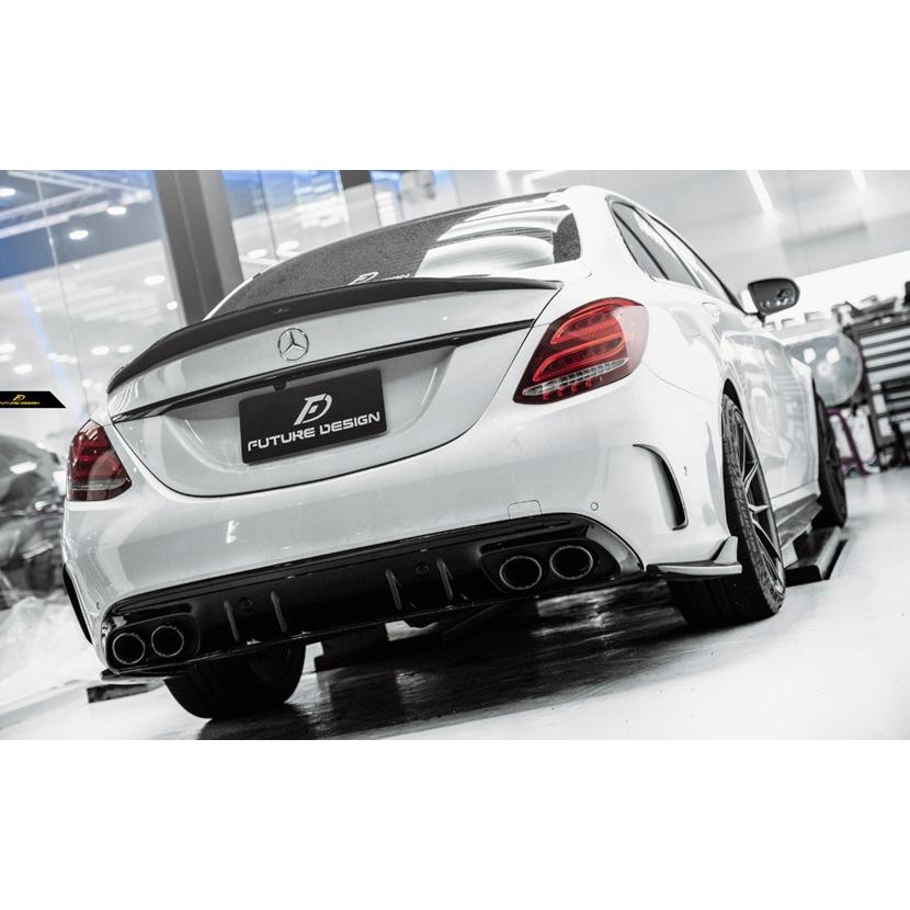 BENZ ベンツ Cクラス W205 AMGリアバンパー用改造型 C43 ED1 ルック