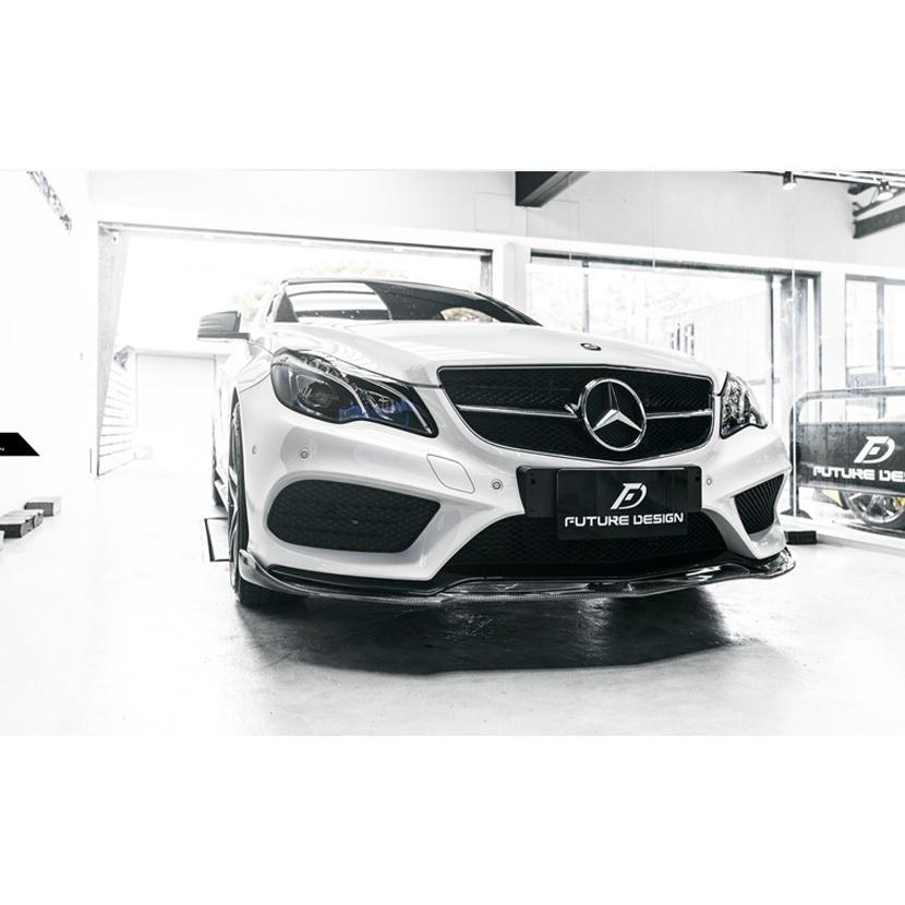 ポイント13倍相当 Future Design Benz メルセデス ベンツ E Class クーペ C7 Amgスポーツ 前期車 フロントバンパー用リップスポイラー エアロ 本物カーボン Carbon 07 W7 絶対お得です 車用品 バイク用品 Observatoriobosquesantioquia Org
