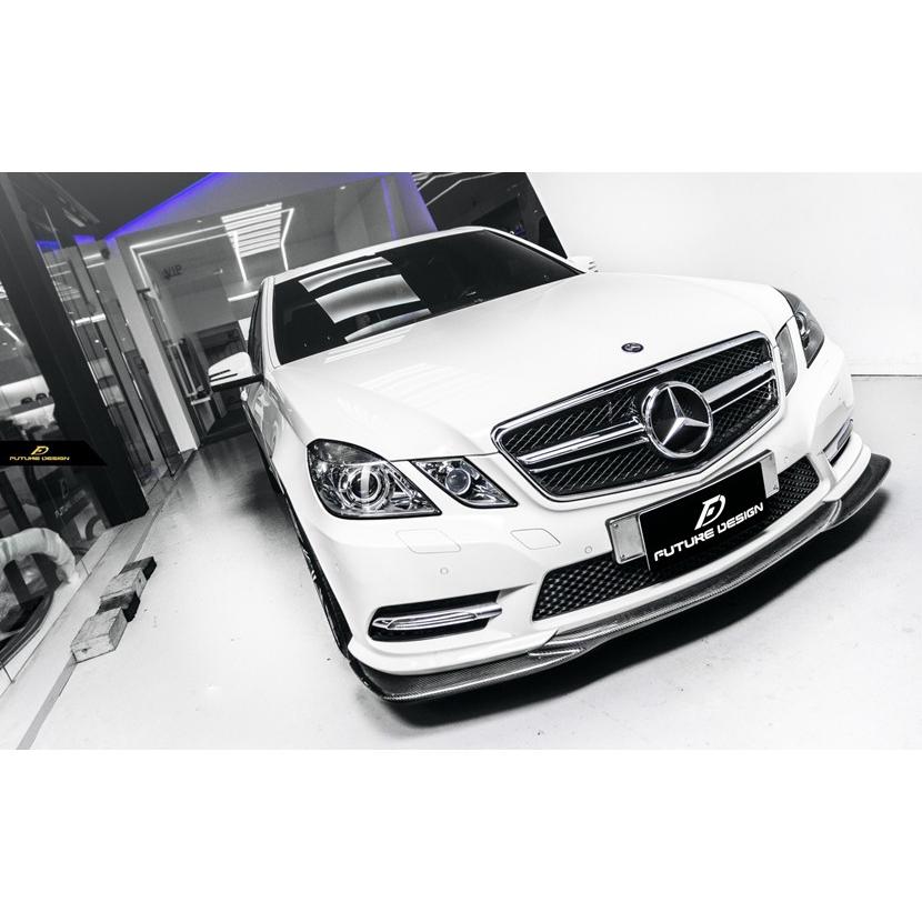 完動品 BENZ メルセデスベンツ Eクラス W212 AMGフロントバンパー用リップスポイラー 本物Carbon カーボン エアロ GH スタイル 【1798690731】(64260円)