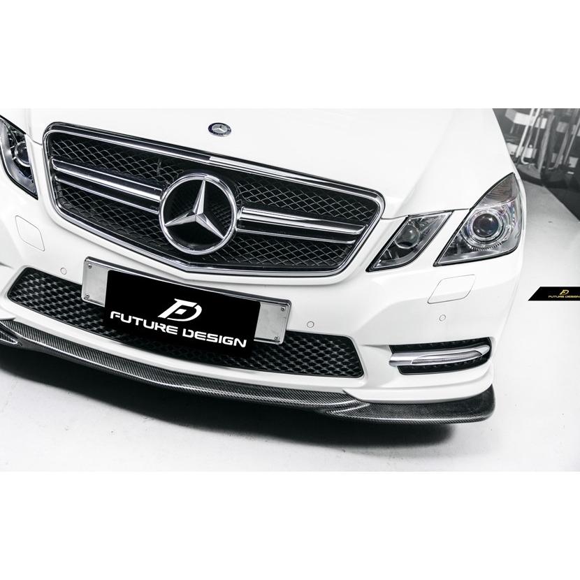 完動品 BENZ メルセデスベンツ Eクラス W212 AMGフロントバンパー用リップスポイラー 本物Carbon カーボン エアロ GH スタイル 【1798690731】(64260円)