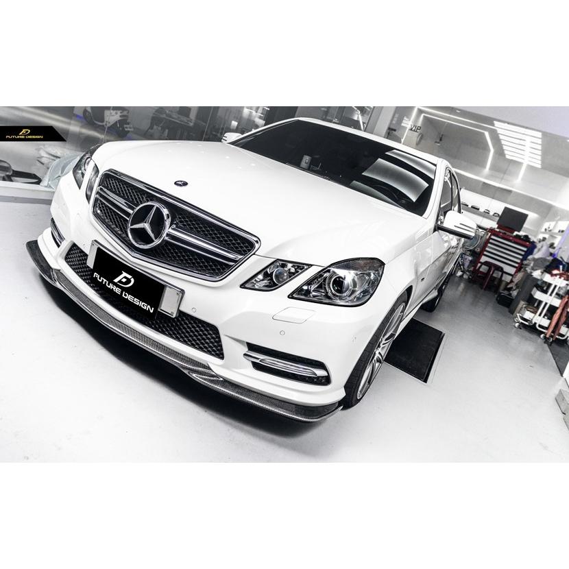 完動品 BENZ メルセデスベンツ Eクラス W212 AMGフロントバンパー用リップスポイラー 本物Carbon カーボン エアロ GH スタイル 【1798690731】(64260円)