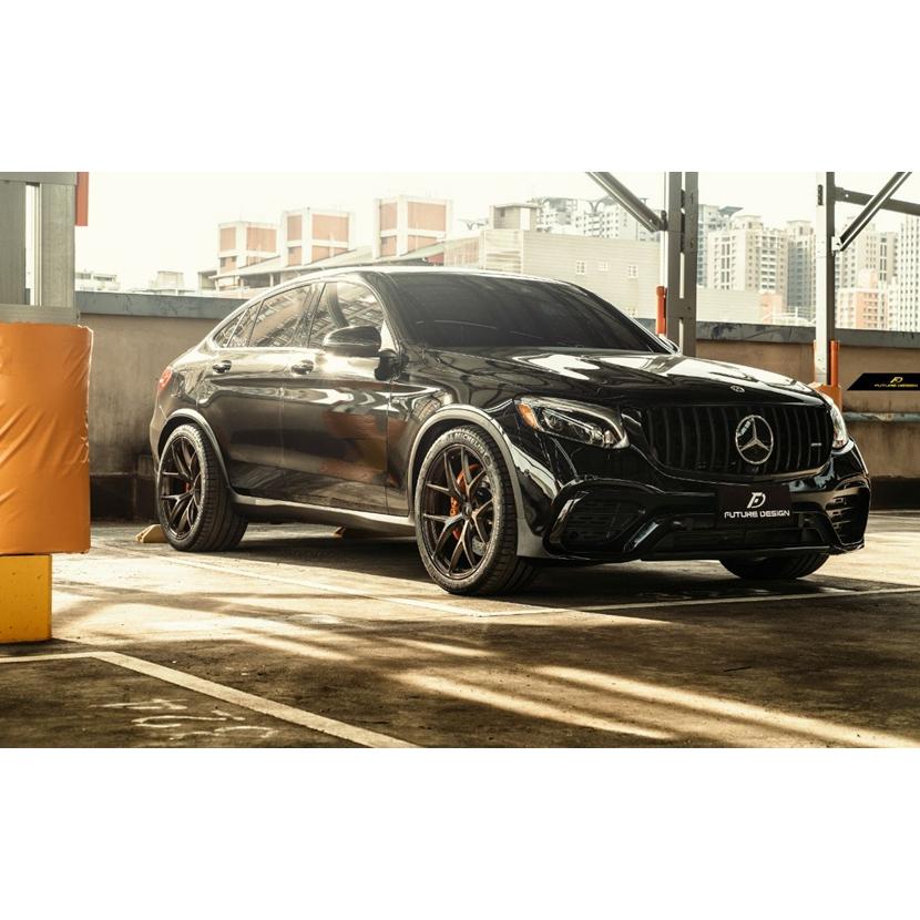 Benz メルセデス ベンツ Glc W253 C253 前期車 改造用 Glc63仕様 フロントバンパー パナメリカーナ マットブラックグリル エアロ ボディー Bzw253 Glc63b Ban Meteo 通販 Yahoo ショッピング