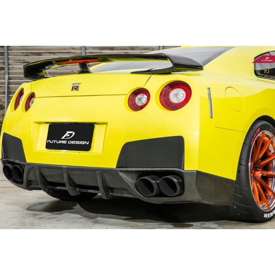 FUTURE DESIGN 正規品】NISSAN 日産 GT-R R35 トランク用 リア