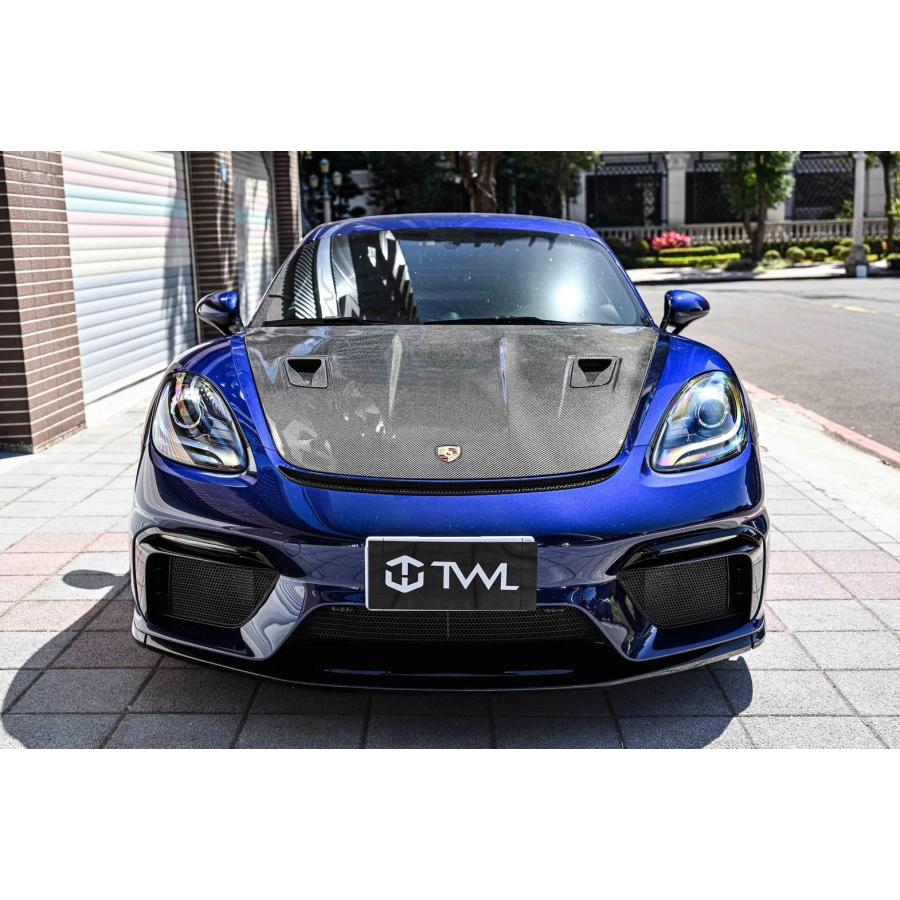 Porsche ポルジェ 718 CAYMAN ケイマン ボンネット フルカーボン GT2