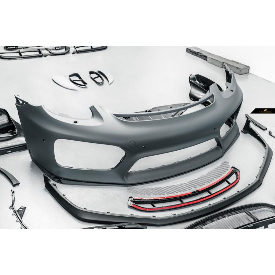 ポルシェ 981 ケイマン ボクスター 改造用 GT4スタイル フルエアロ