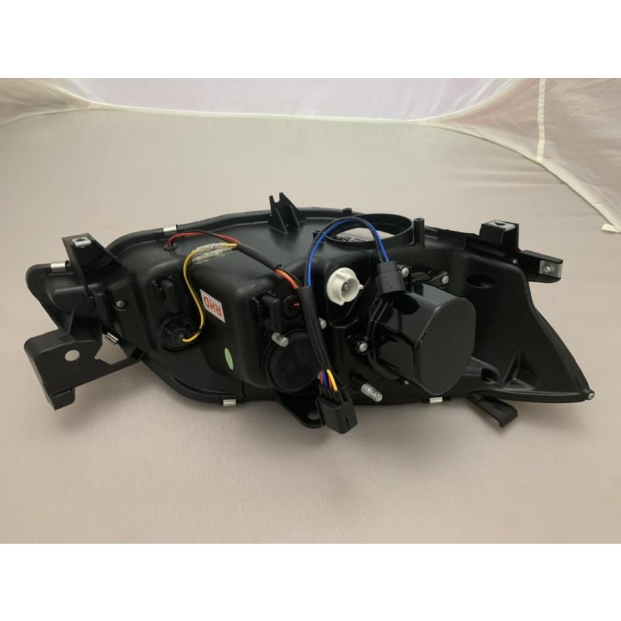 【HID車専用】スバル インプレッサ WRX STI GE GH GR GV系 LEDファイバープロジェクター クリア ヘッドライト_2
