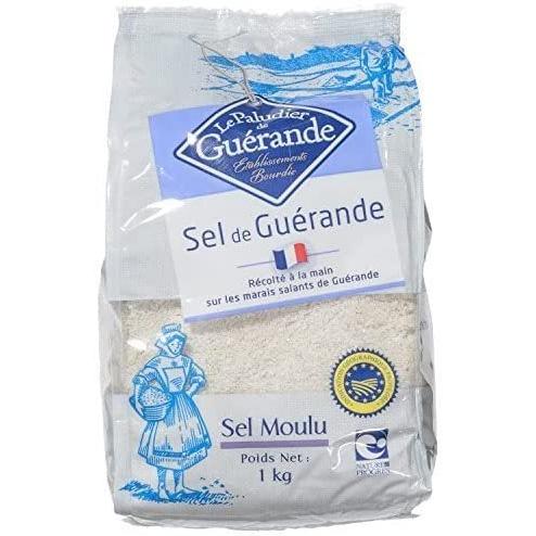 【２袋セット】セル マラン ド ゲランド ゲランドの塩　顆粒 1kg ２袋セット まとめ買い｜meteore