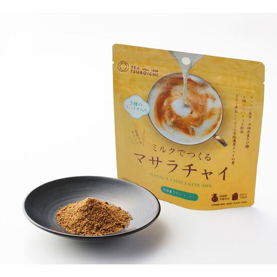 つぼ市製茶本舗 ミルクでつくるマサラチャイ 100g メール便 : Le