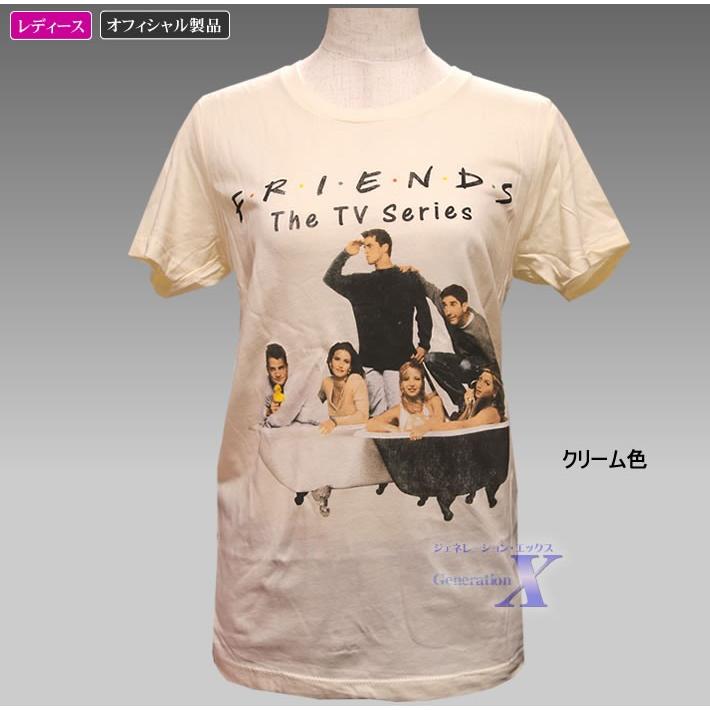 ドラマ『フレンズ Friends』米国公式レディースＴシャツ（クリーム