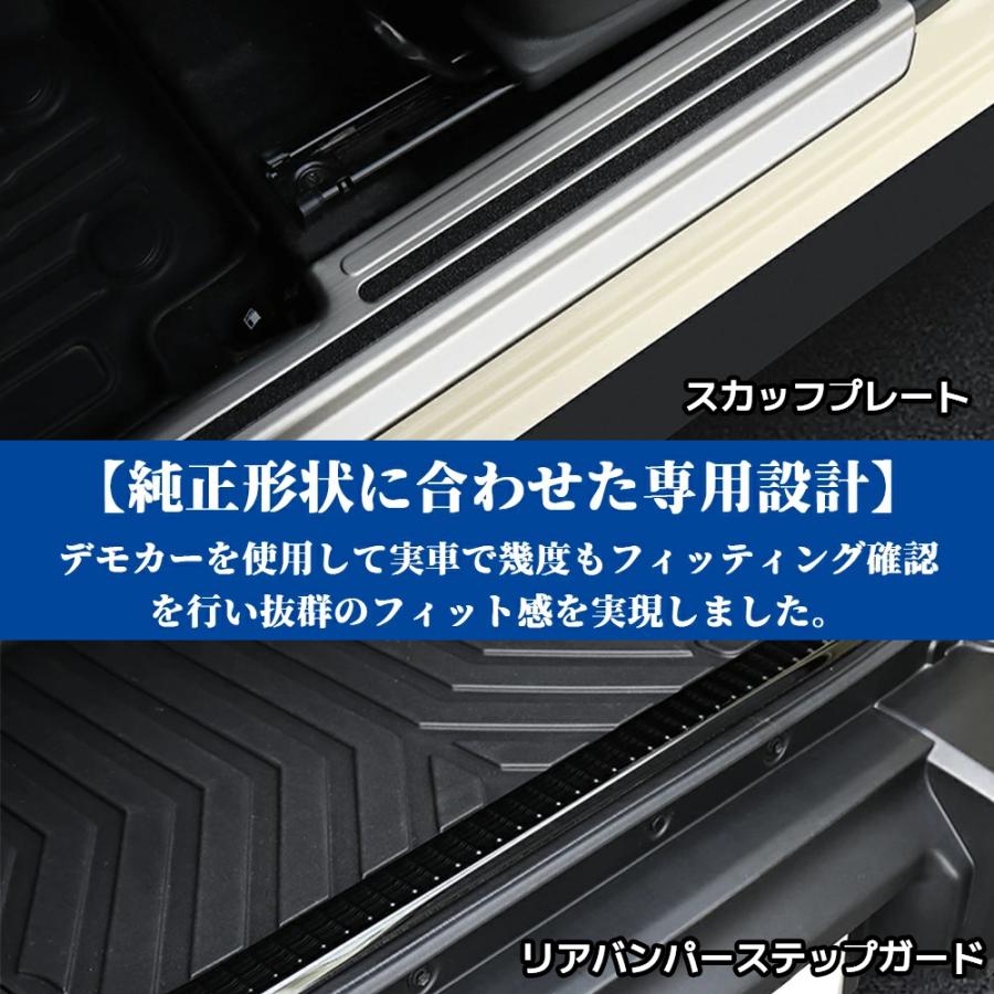 スズキ ジムニーノマド パーツ 5点 セット スカッフプレート リア
