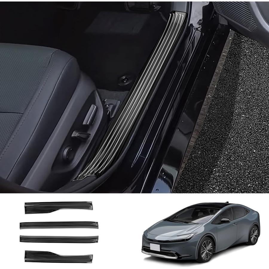 トヨタ プリウス 60系 50系通用 サイドステップガード スカッフプレート