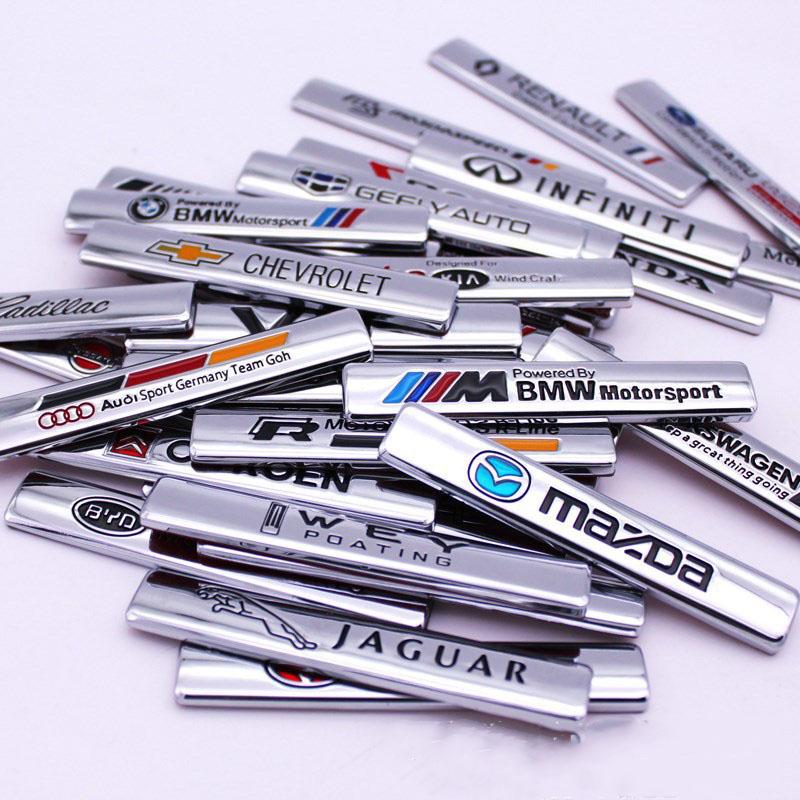 エンブレム ステッカー 車のステッカー 金属製 カッコイイ ３Dステッカー エンブレム とっても簡単貼り付け可能  車 汎用品 豪華 の商品画像