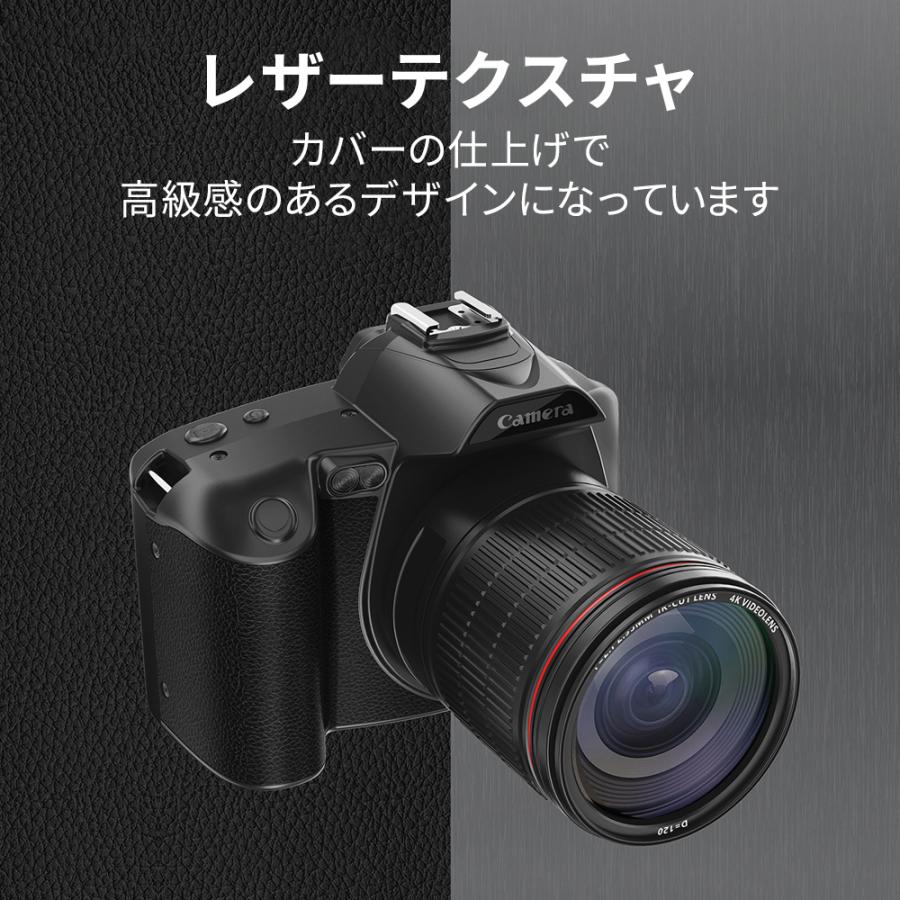 正規品】2025 デジカメ デジタルカメラ 4K 6400万画素 高画質 WiFi対応