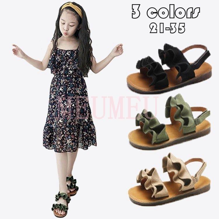 キッズ サンダル 女子 履きやすい ビーチサンダル 可愛い 子供靴 シューズ 夏 シンプル やわらかい ガールズ オシャレ スポーツサンダル ジュニア サンダル3色 Meu 4240jjkfs ミユミユストア 通販 Yahoo ショッピング