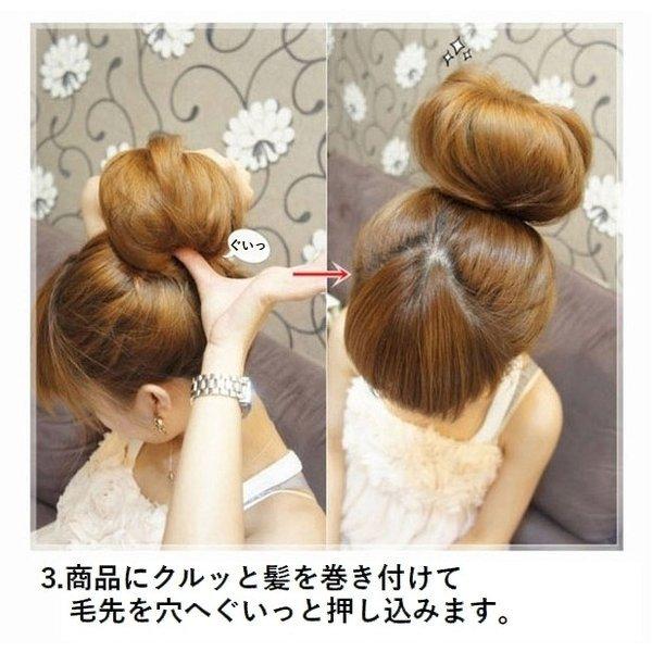 ヘアアクセサリー シニョン お団子 便利アイテム シニョンアシスト ドーナツ型 ヘアアレンジ 束ね髪 まとめ髪 結婚式 パーティ レディース Meu Gtrbw710 ミユミユストア 通販 Yahoo ショッピング