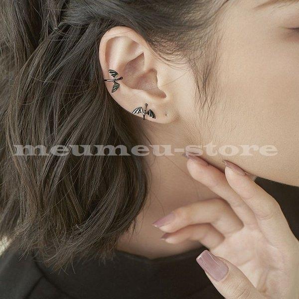 イヤーカフ レディース アクセサリー メンズ ペア お揃い おしゃれ かっこいい クール カジュアル コウモリ ギフト プレゼント Meu Nlavs709 ミユミユストア 通販 Yahoo ショッピング