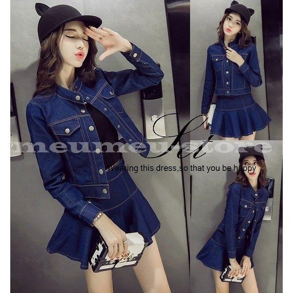 さらに値下げ セットアップ デニムジャケット ジージャン Gジャン デニムスカート ミニスカート フレアスカート 上下セット 長袖 ミニ丈 レディース 秋冬 ジーン Meu Tuabg703 ミユミユストア 通販 Yahoo ショッピング 希少 大人気 Etechnologies Shop