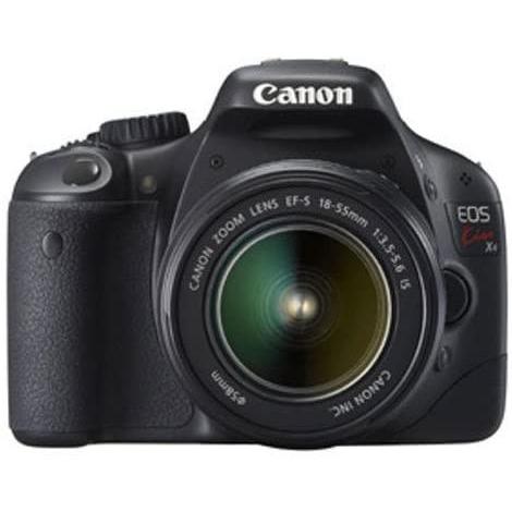 送料無料 デジタル一眼レフカメラ Canon キヤノン EOS Kiss X4 EF-S 18-55mm IS レンズキット 新品SDカード