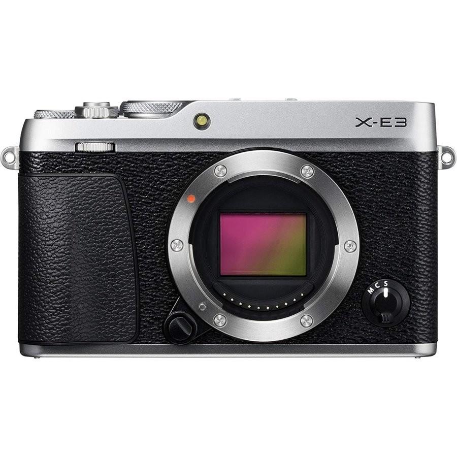 珍しい ボディ X-E3 富士フイルム FUJIFILM  ミラーレス一眼レフカメラ  送料無料 ブラック 中古 16GB付き 新品SDHCカード ミラーレス一眼カメラ