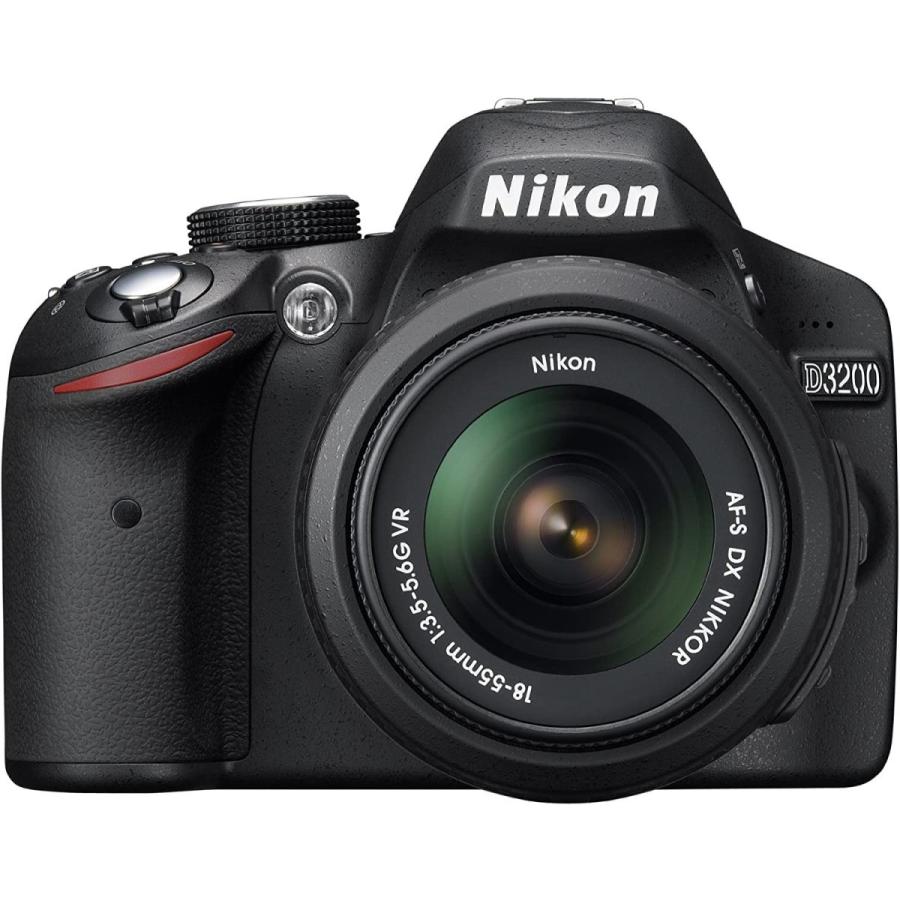 送料無料  デジタル一眼レフカメラ Nikon ニコン D3200 AF-S 18-55mm VR レンズキット 新品SDカード付き☆ 中古｜mevius-camera