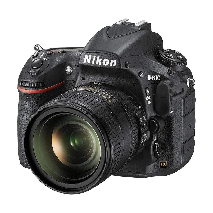 【まとめ買い】 VR 24-85mm AF-S D810 ニコン Nikon デジタル一眼レフカメラ  送料無料 レンズキット 中古 ブラック デジタル一眼レフカメラ