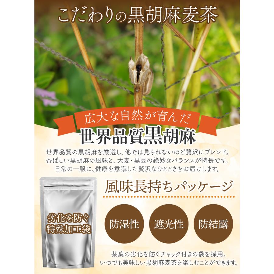 医師監修 黒胡麻麦茶 5g×100包 ノンカフェイン・カロリーゼロ 国内製造