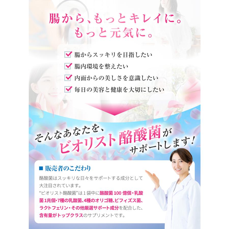 酪酸菌 100億個 短鎖脂肪酸 乳酸菌1兆個 ビフィズス菌 ラクトフェリン 
