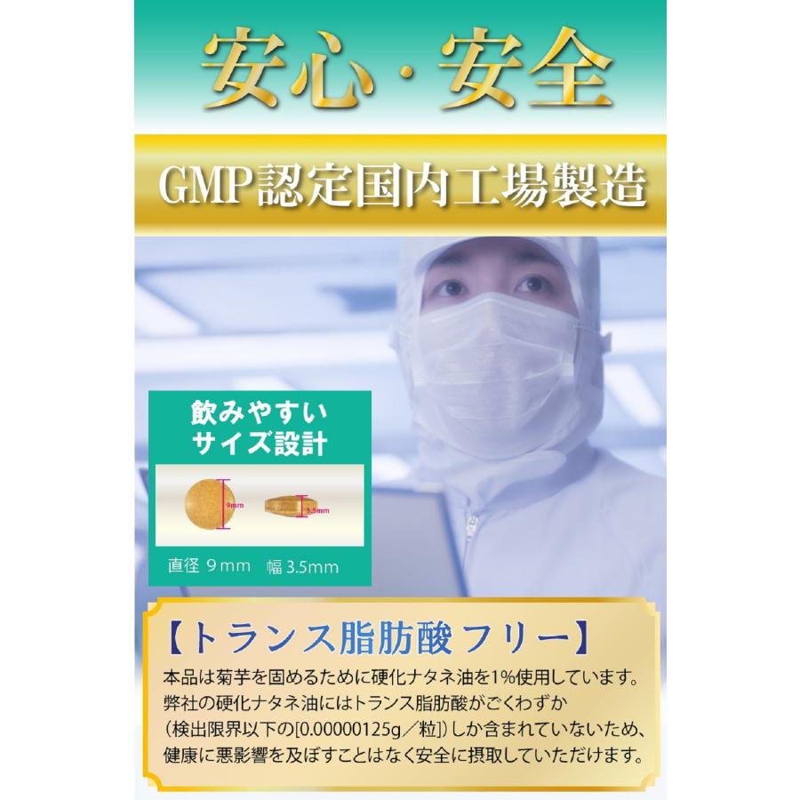 医師監修 菊芋サプリ イヌリン 国産 菊芋100％ 菊想い 360粒 60日分 無
