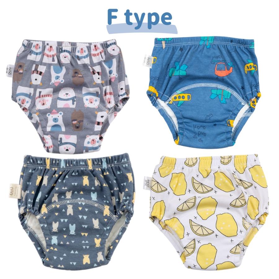 トレーニングパンツ トイトレ トレパン キッズ 保育園 幼稚園 6層